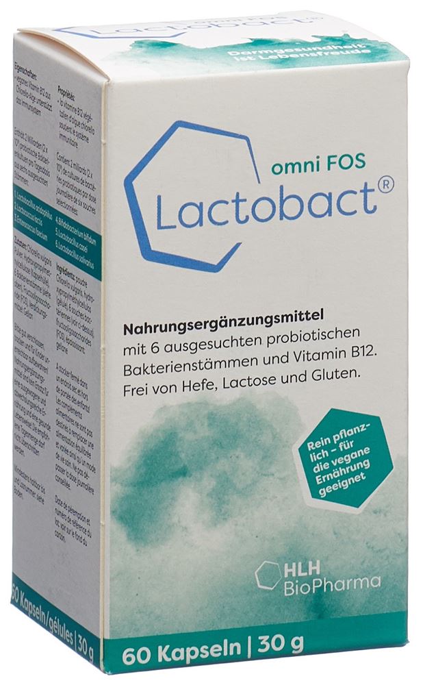 LACTOBACT omni FOS Kaps Ds 60 Stk