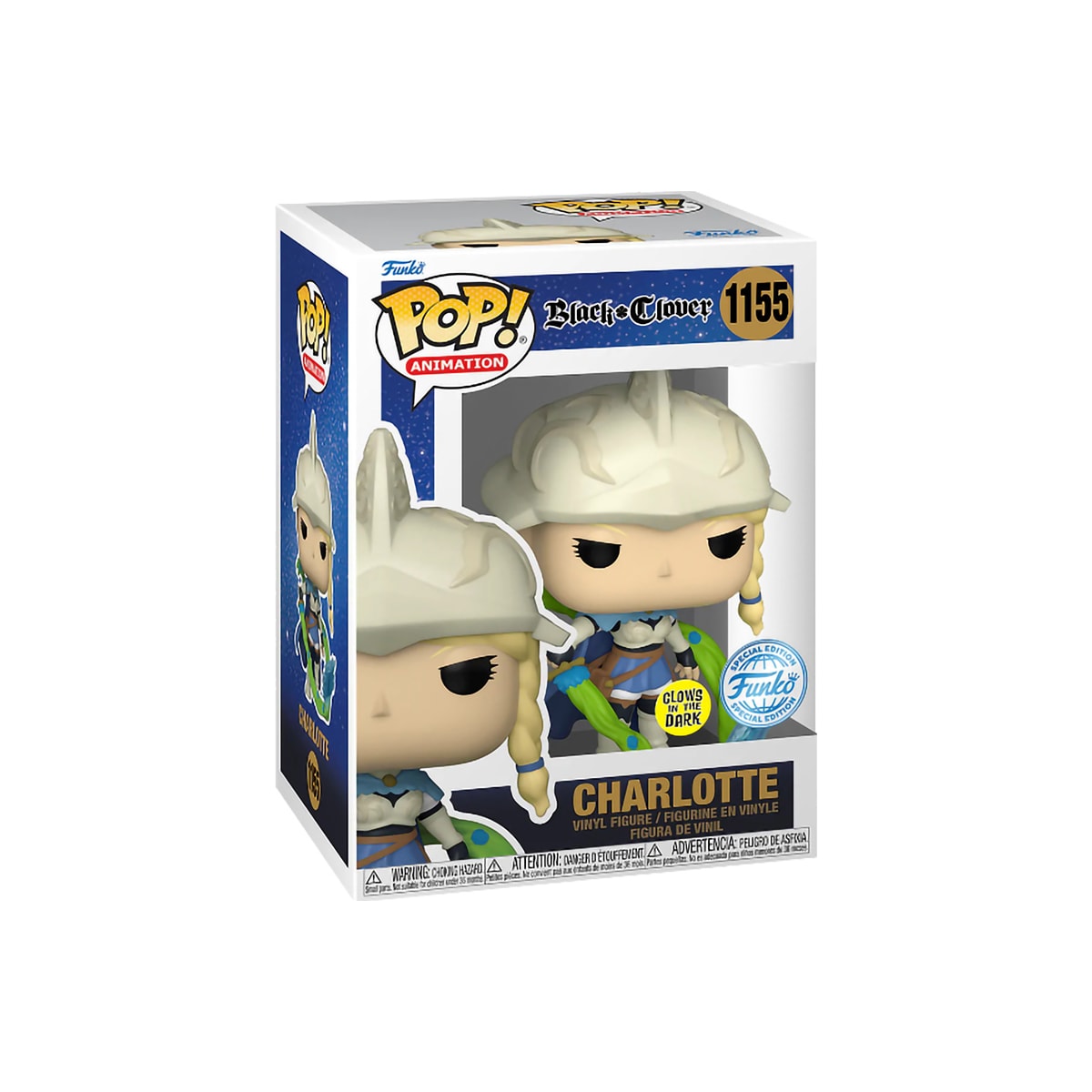 Funko Pop! Exclusive Black Clover Charlotte figur