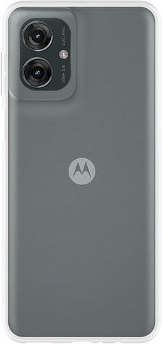 Just in Case Soft Design Motorola Moto G55 Back Cover Transparant