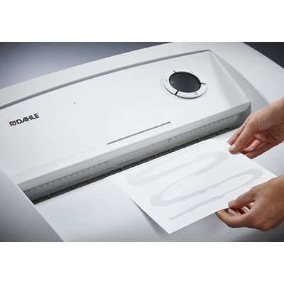 Dahle 416 - destructeur de documents coupe croisée - 20 feuilles - Corbeille 160 litres