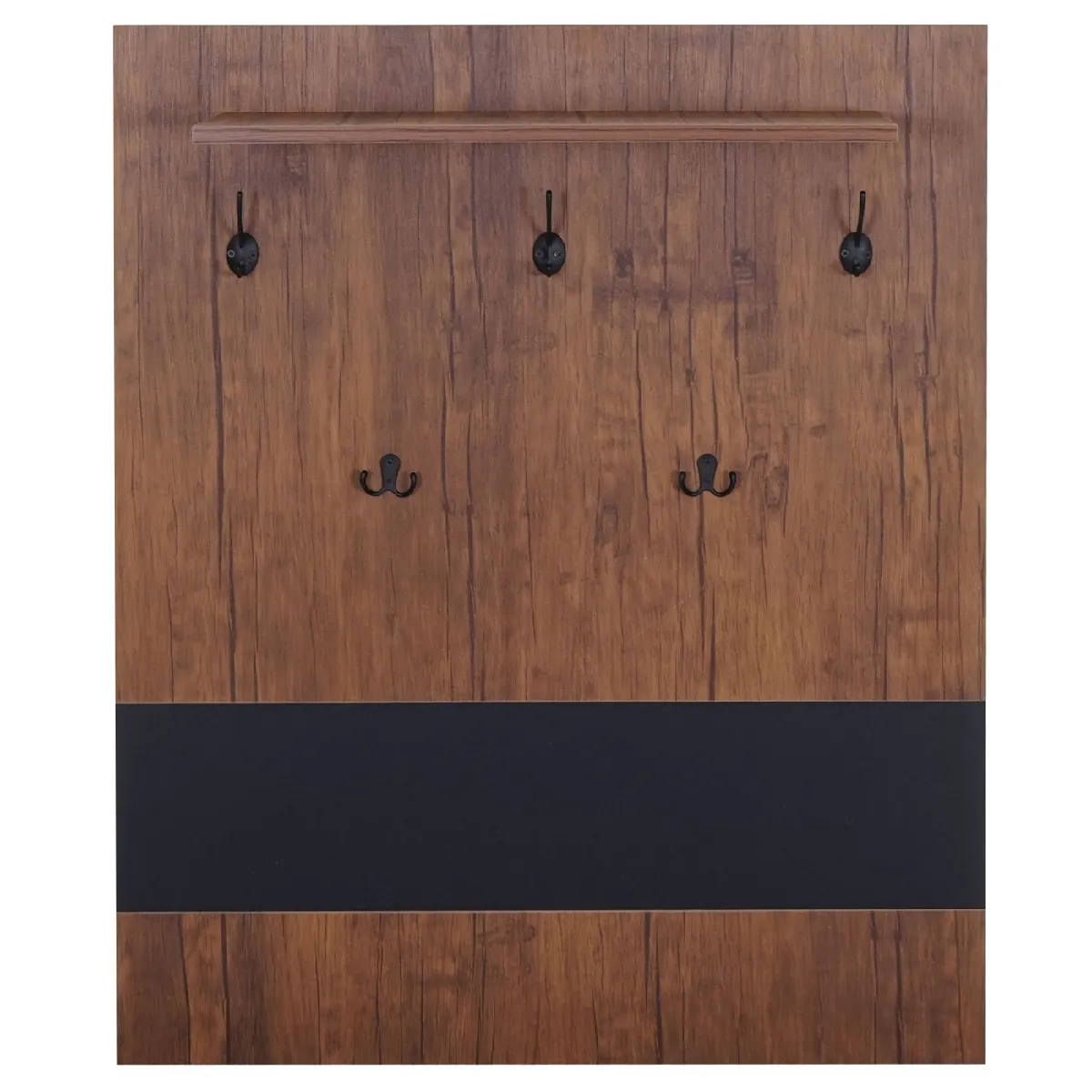 Mendler Portemanteau A27 Chêne avec Étagère