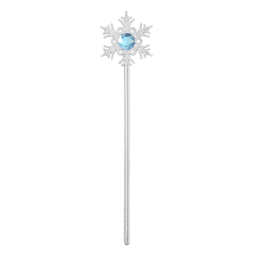 Déguisement fille 7/10 ans princesse des neiges bleue 4 pièces