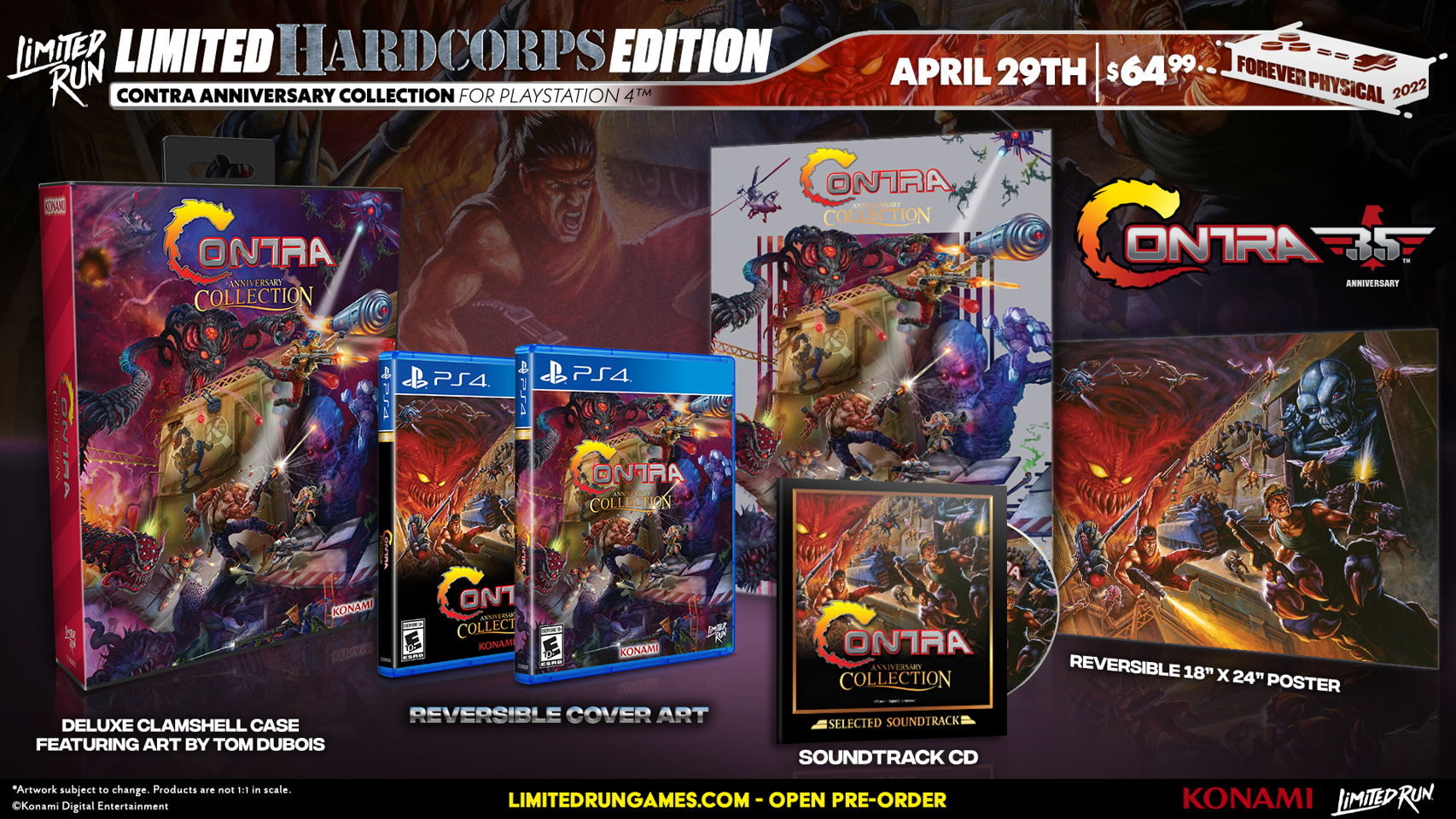 Contra Anniversary Collection Hard Corps Edition- PlayStation 4