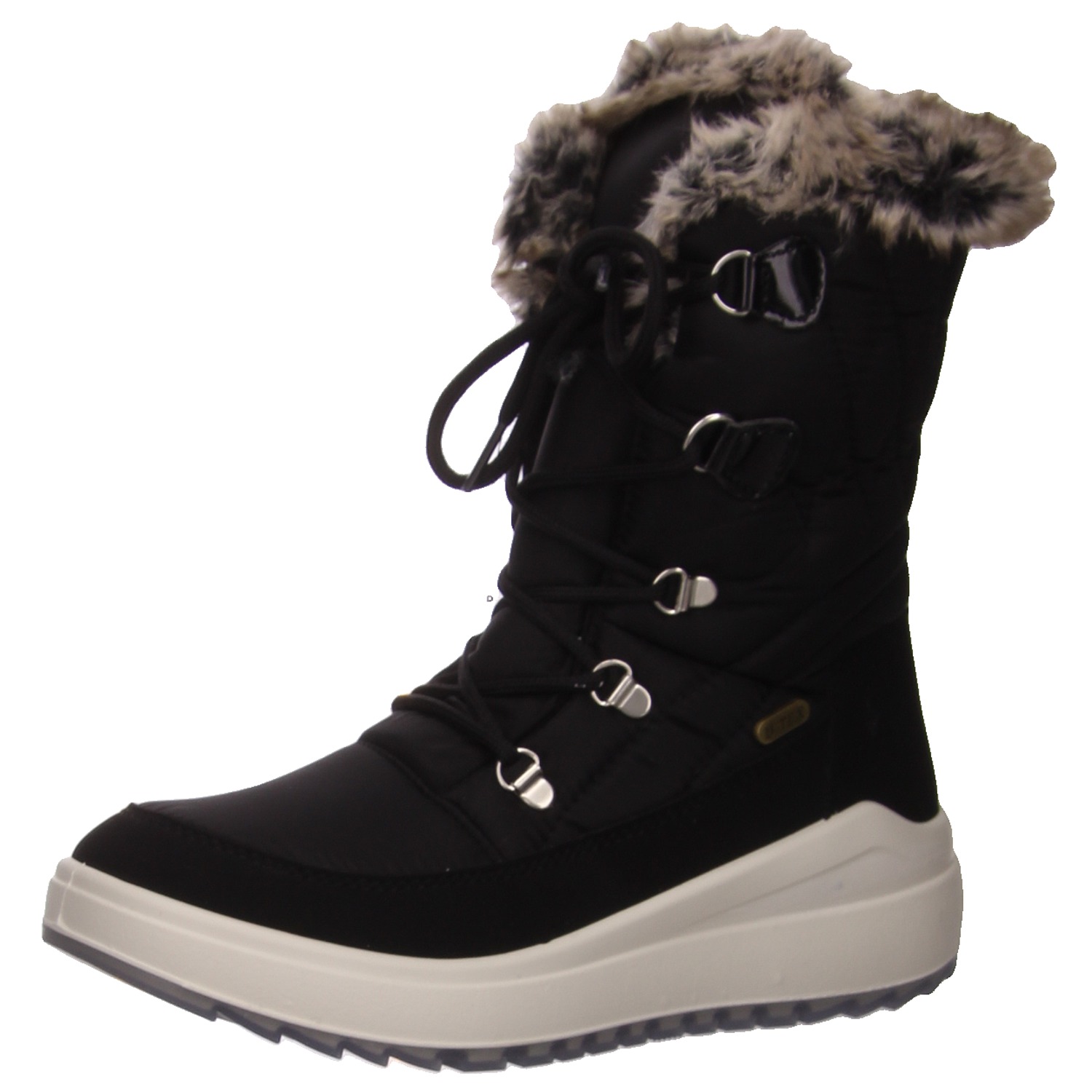 Lackner Schnürstiefel schwarz schwarz