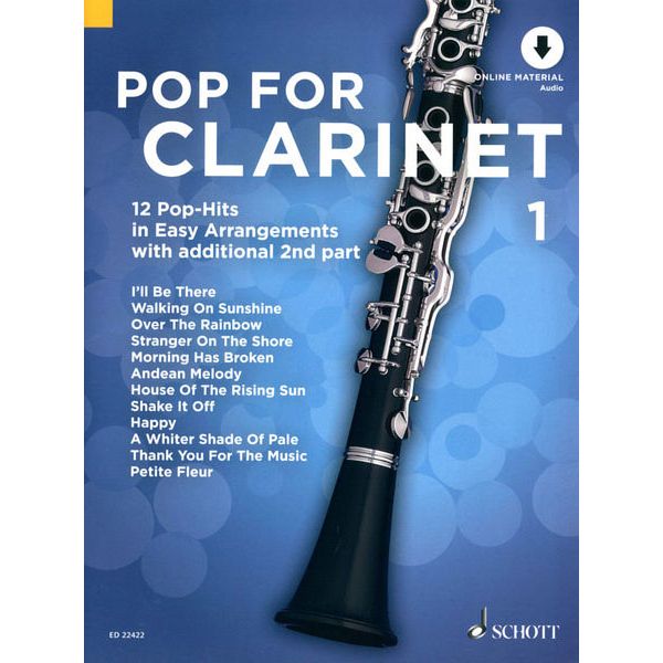 Schott Pop For Clarinet Vol.1