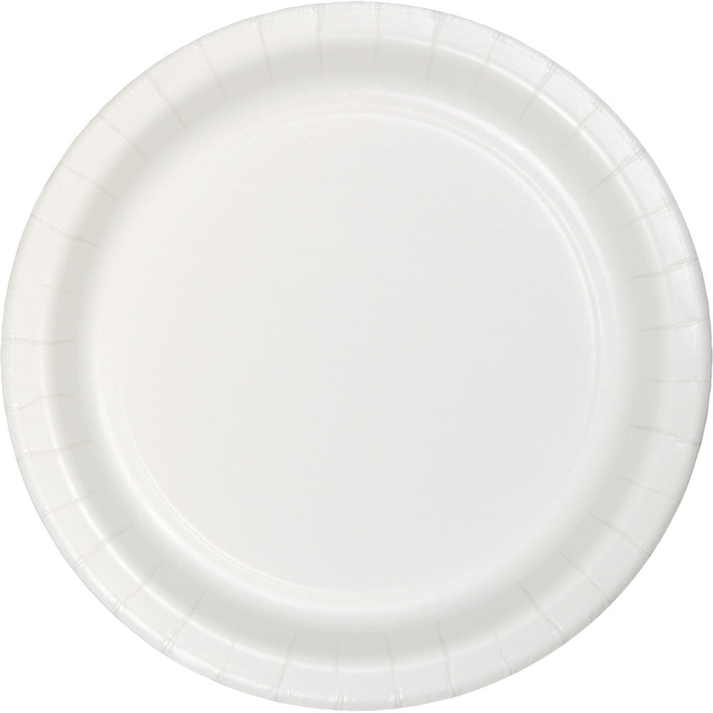 Witte Borden 23cm 8st
