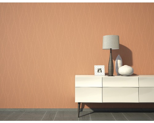 Vliesbehang 142501 Wallton strepen wit