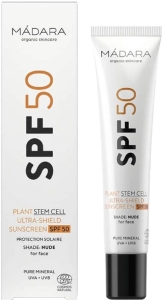 MÁDARA Sunscreen LSF 50 Ultra Shield