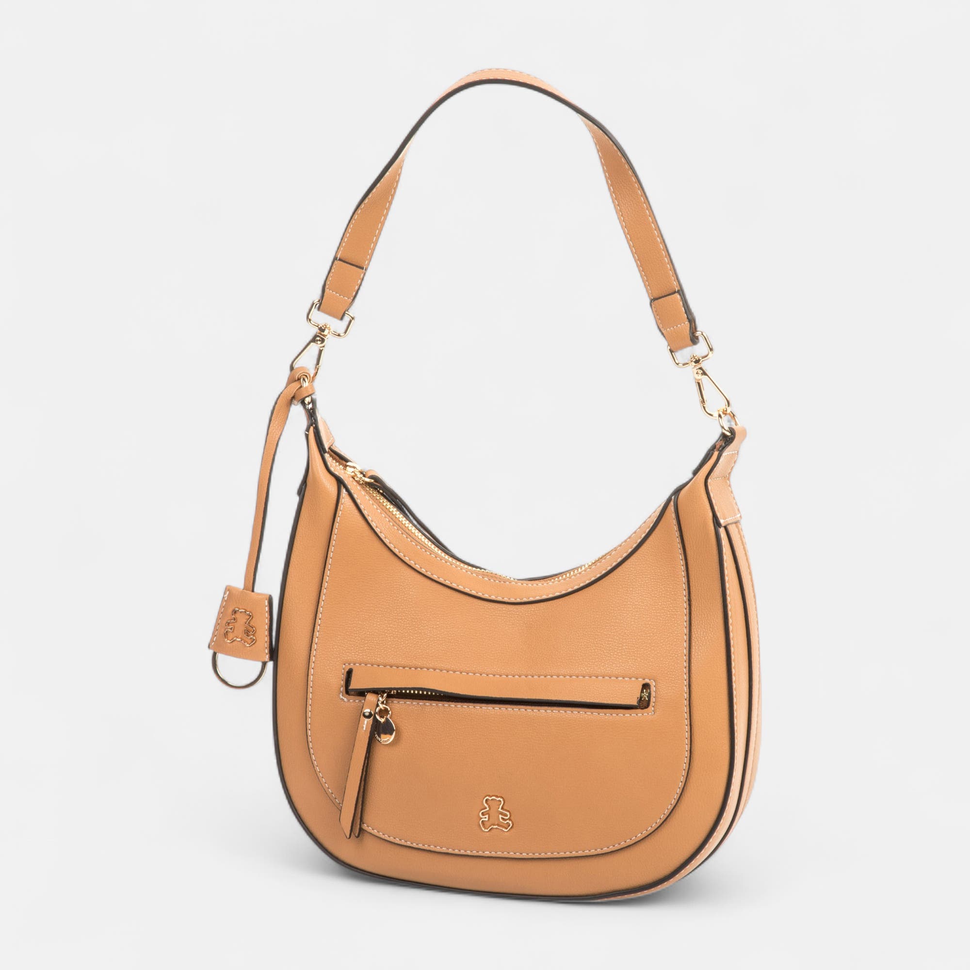 Pochette pour téléphone cognac