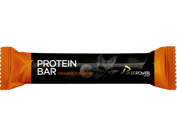 PurePower Protein Bar, Orange Crunch - Udløb August 2025