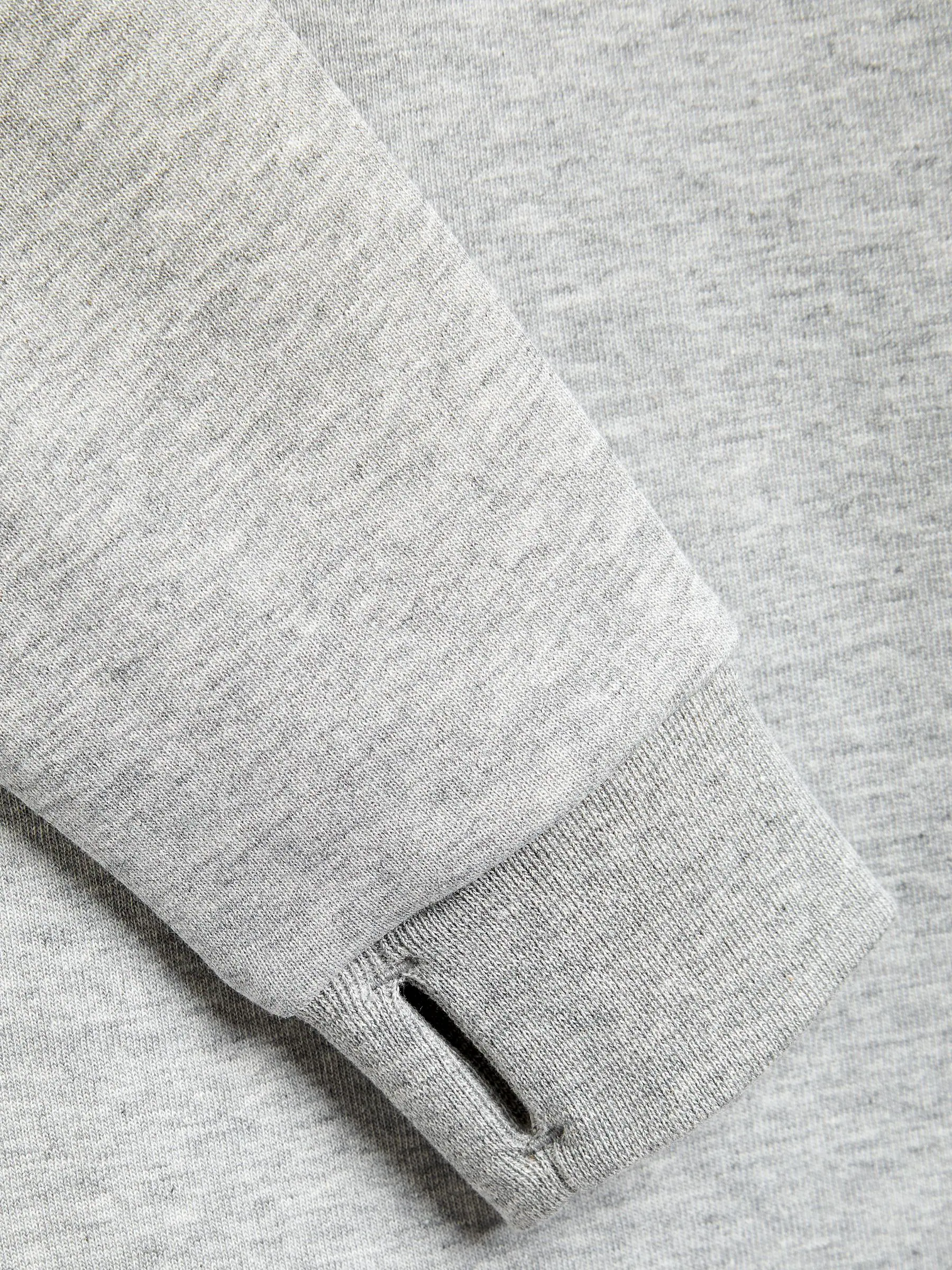 Grijs gemêleerd - Tech Sportswear hoodie met doorlopende rits (3-16 jr)