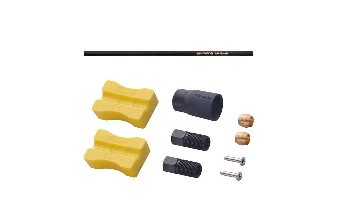 Shimano bremseslange hydraulisk bag 1700mm sort SM-BH90-SS