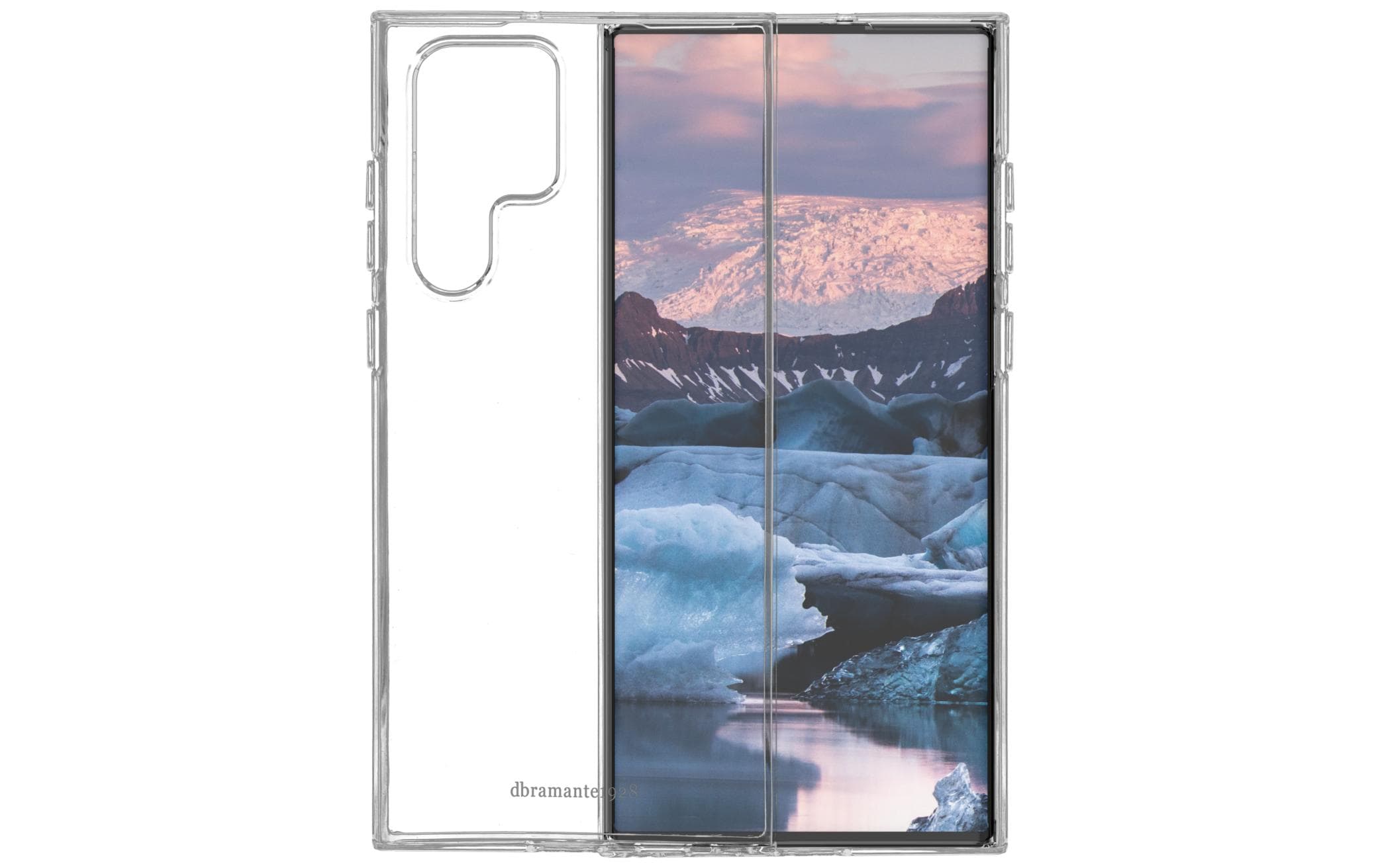 Back Cover Greenland Galaxy S22 Ultra TransparentSchutzhülle für das Samsung Galaxy S22 Ultra