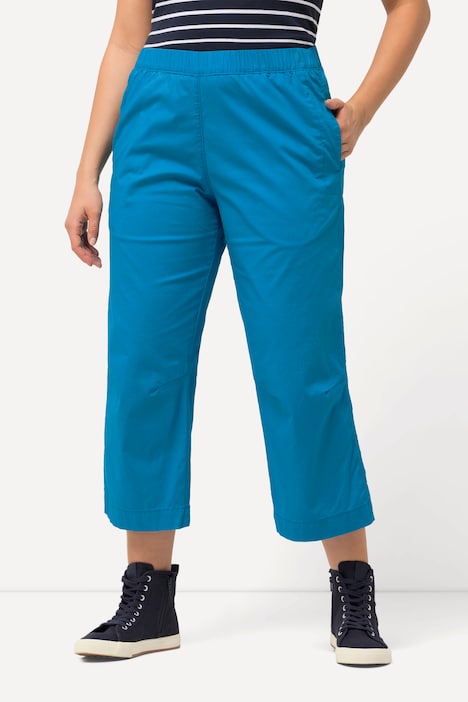 7/8-Hose Ruby, geformtes Knie, gerades Bein, Elastikbund
