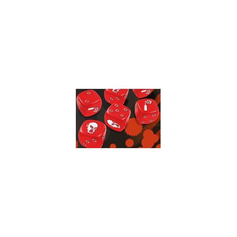 Set de dés rouges