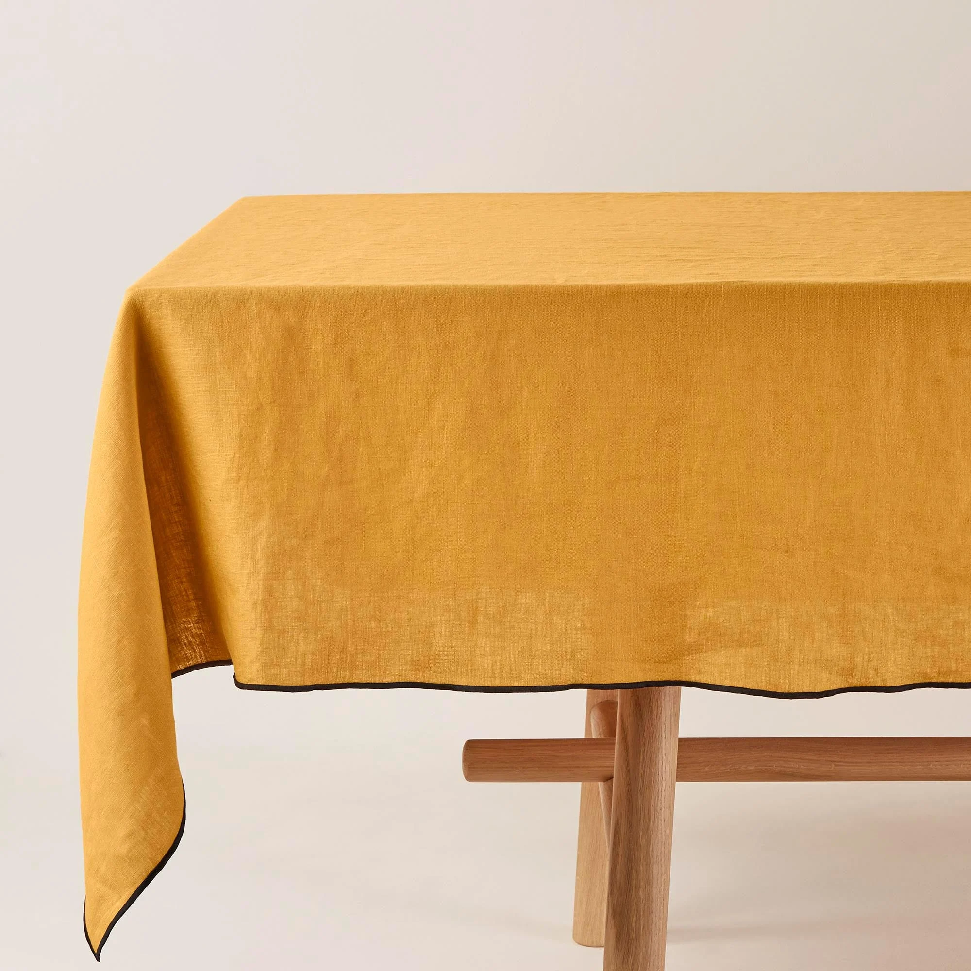 CARLINA - Nappe rectangulaire | Jaune