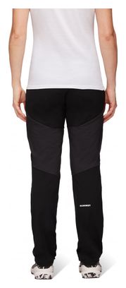 Pantalon Softshell Femme Mammut Courmayeur Noir