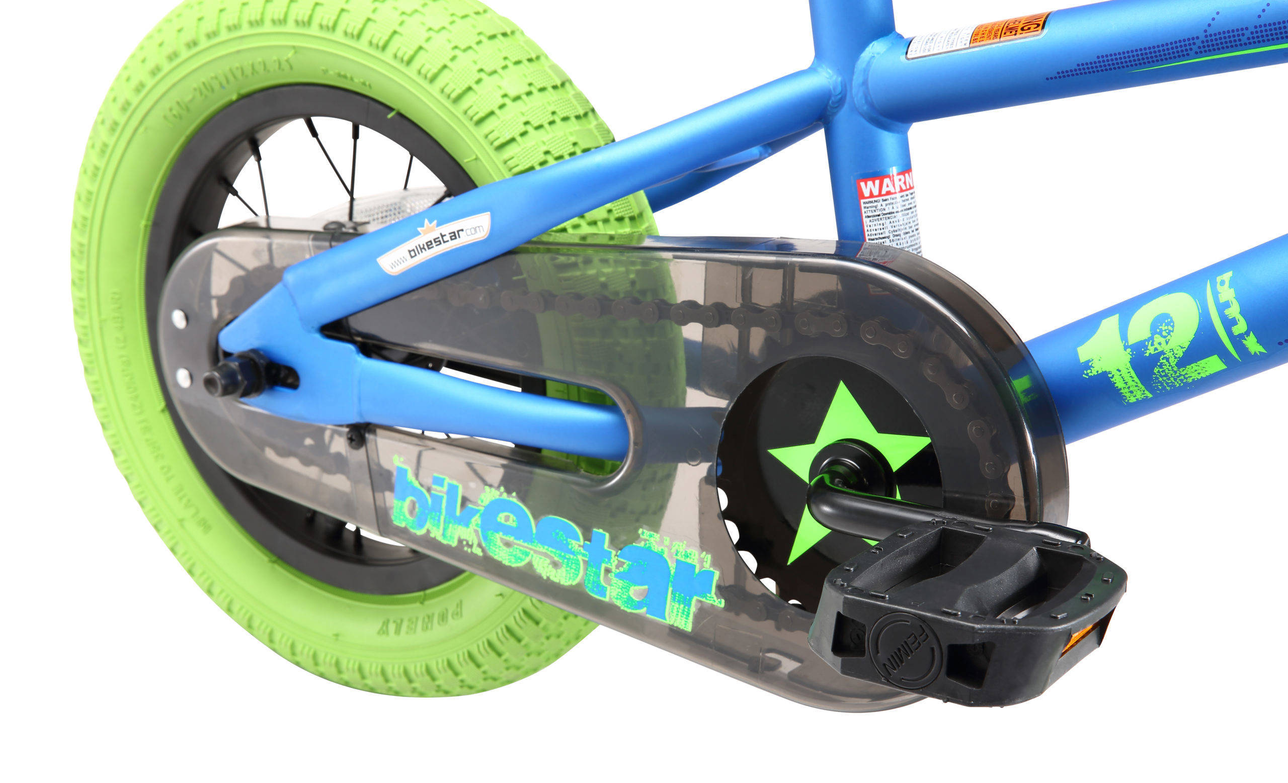 BikeStar BMX kinderfiets 12 inch blauw