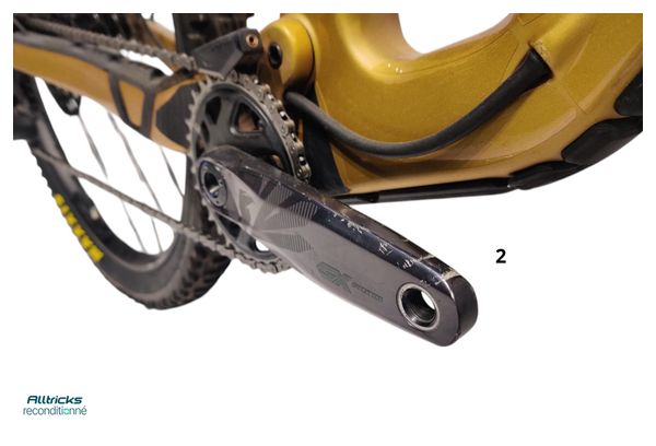VTT Tout-Suspendu Orbea Rallon M10 Sram GX Eagle 12V Carbone 29' Or Noir 2023 - Produit Reconditionné