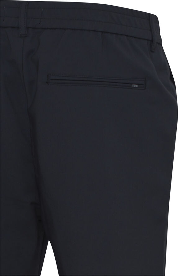 Casual Friday CFMARC performance pants with pleat Dark navy