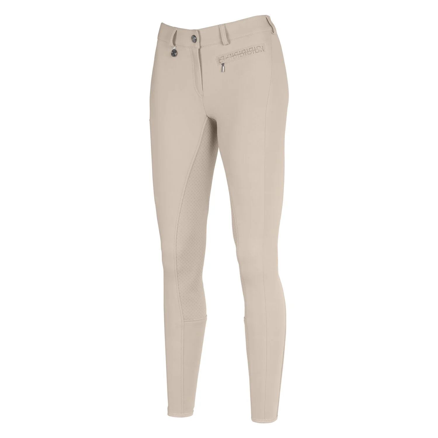 PIKEUR Gesäßeinsatz-Reithose Vally Grip - vanilla cream