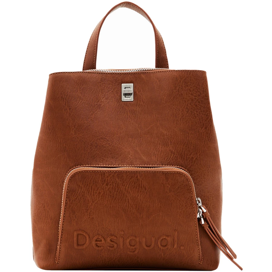 Desigual Half Logo 24 Sumy - Rucksack Mini 29.5 cm brown