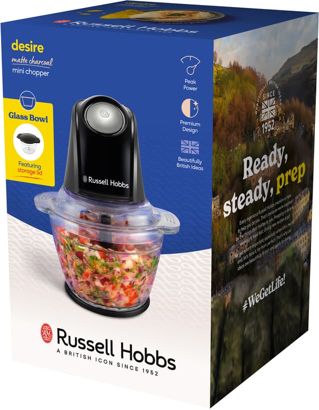 Russel Hobbs minihakker 27131-56 (grå)