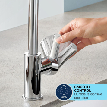 Grohe wastafelkraan Start edge L-size QuickFixchroom