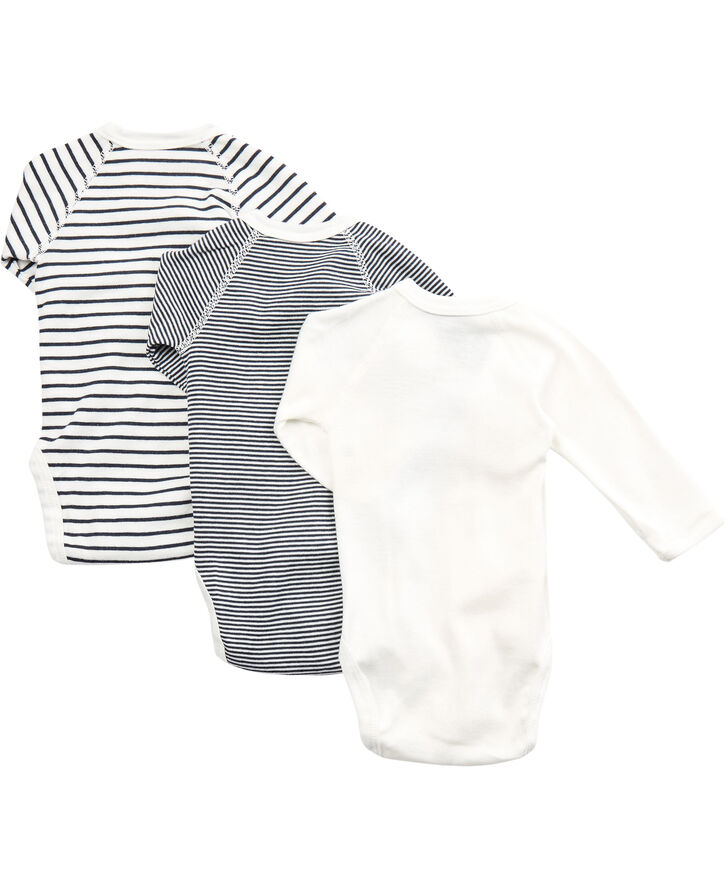Petit Bateau 3 BODIES NAISS ML varian3M Variante 1