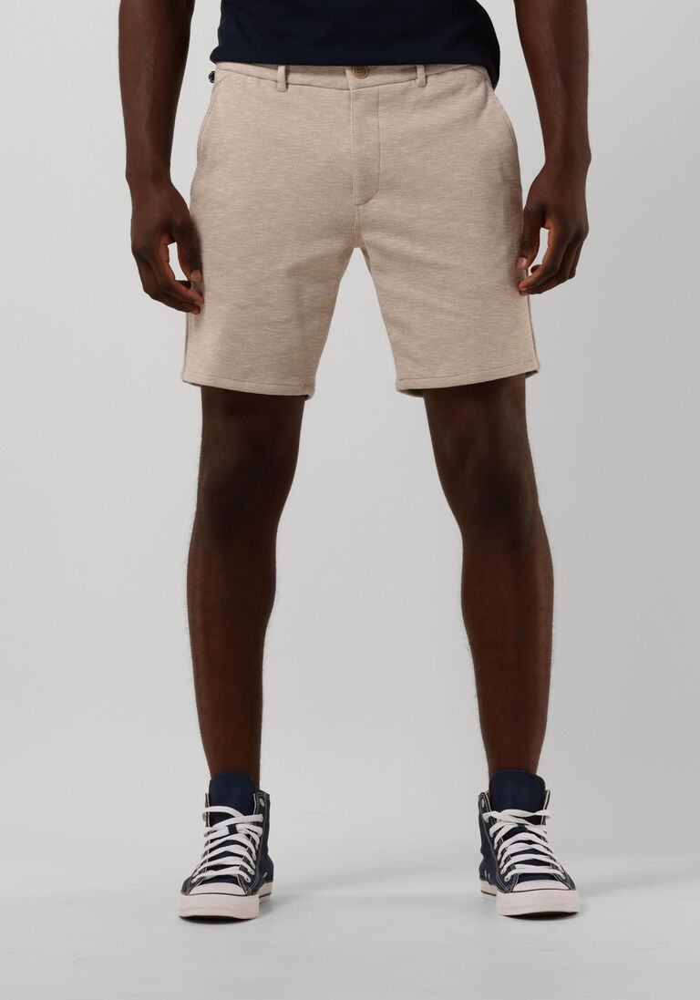 THE GOODPEOPLE beige the goodpeople korte broek harlem