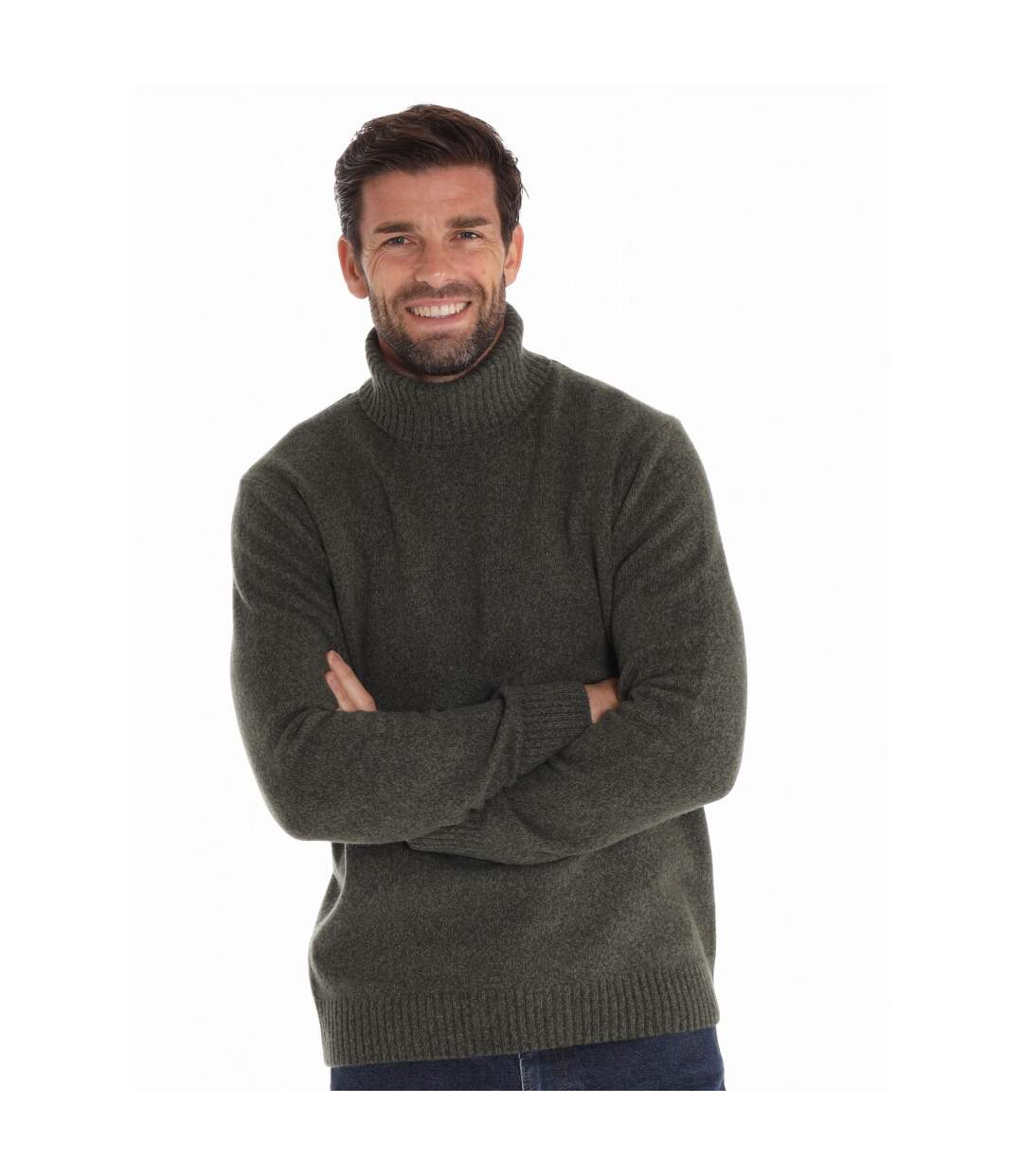 Pull col roulé chaud et doux