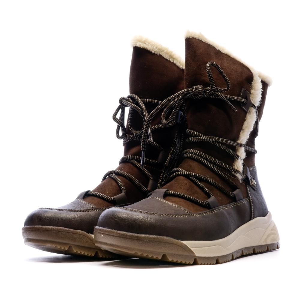 Relife Boots Après-Ski Femme Marron Relife Jobasky
