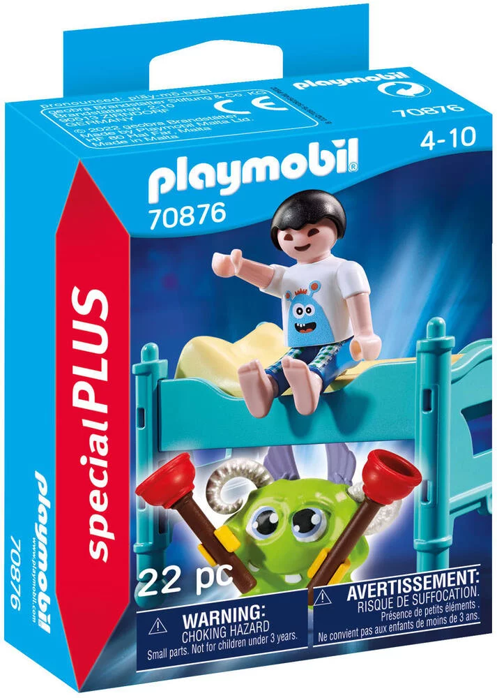 ENFANT AVEC PETIT MONSTRE - 70876