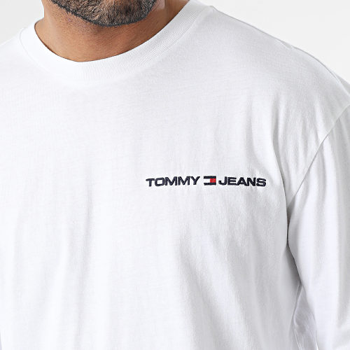 Tee Shirt Manches Longues Classic Linear 6879 Blanc