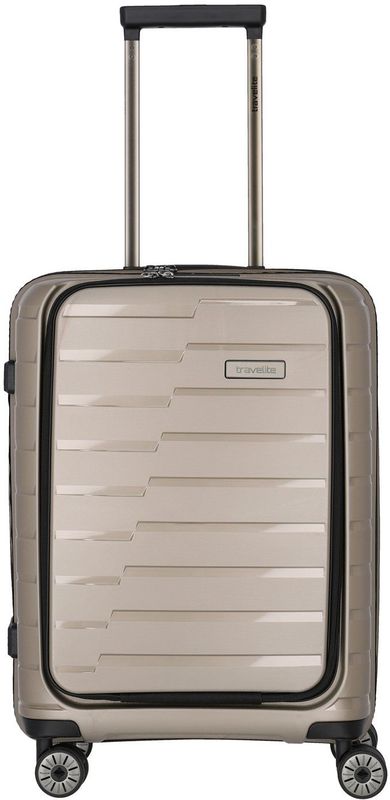 Air Base 4 wiel cabinluggage front pocket champagne
