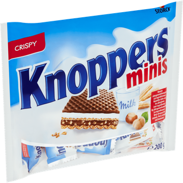 Knoppers Wafel Mini's 200 g