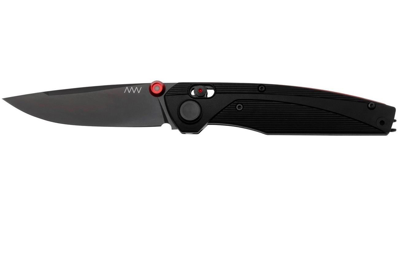 ANV Knives A100, Elmax, DLC, Alock, GRN Black ANVA100-016 zakmes