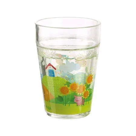HABA 302831 Glitzerbecher Traktor