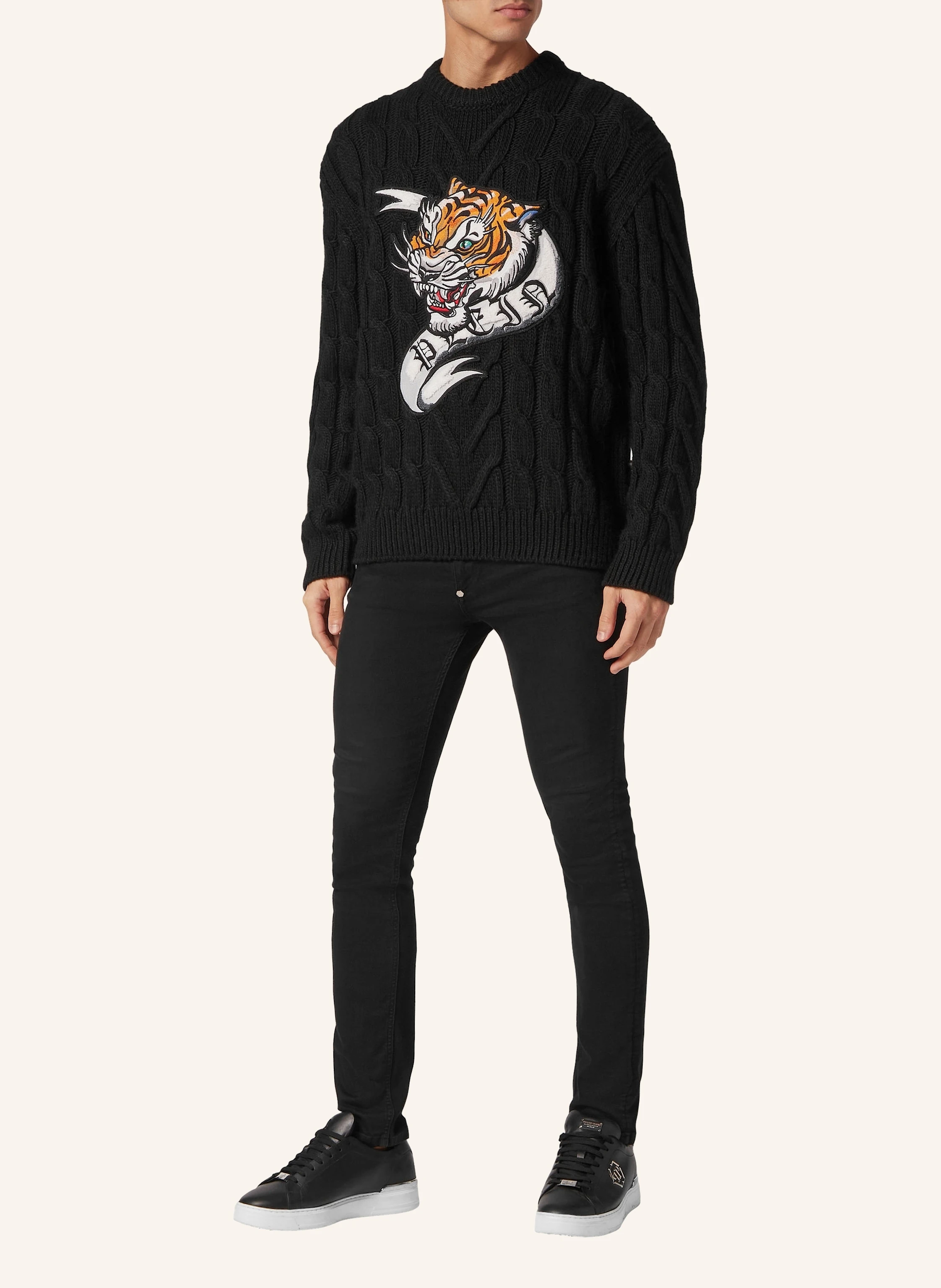PHILIPP PLEIN PHILIPP PLEIN Rundhalspullover TATTOO