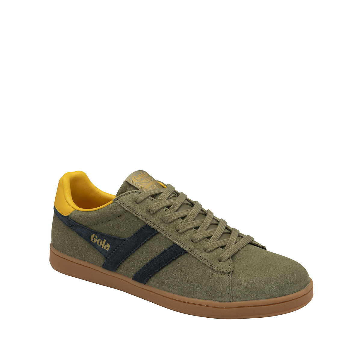 GOLA<br>Tênis de couro Equipe II Camurça