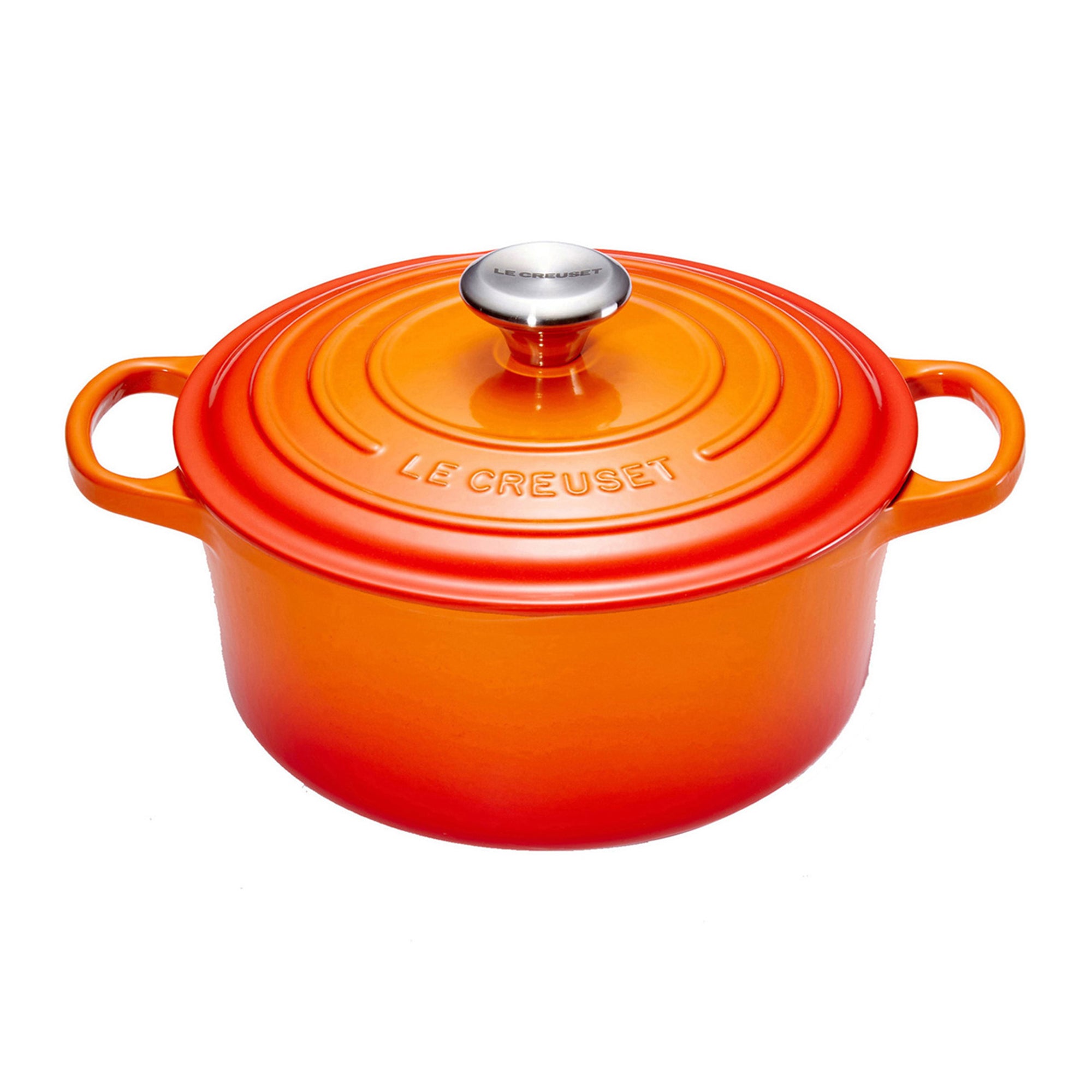 Le Creuset Signature Braadpan Ã 26 cm - Oranjerood