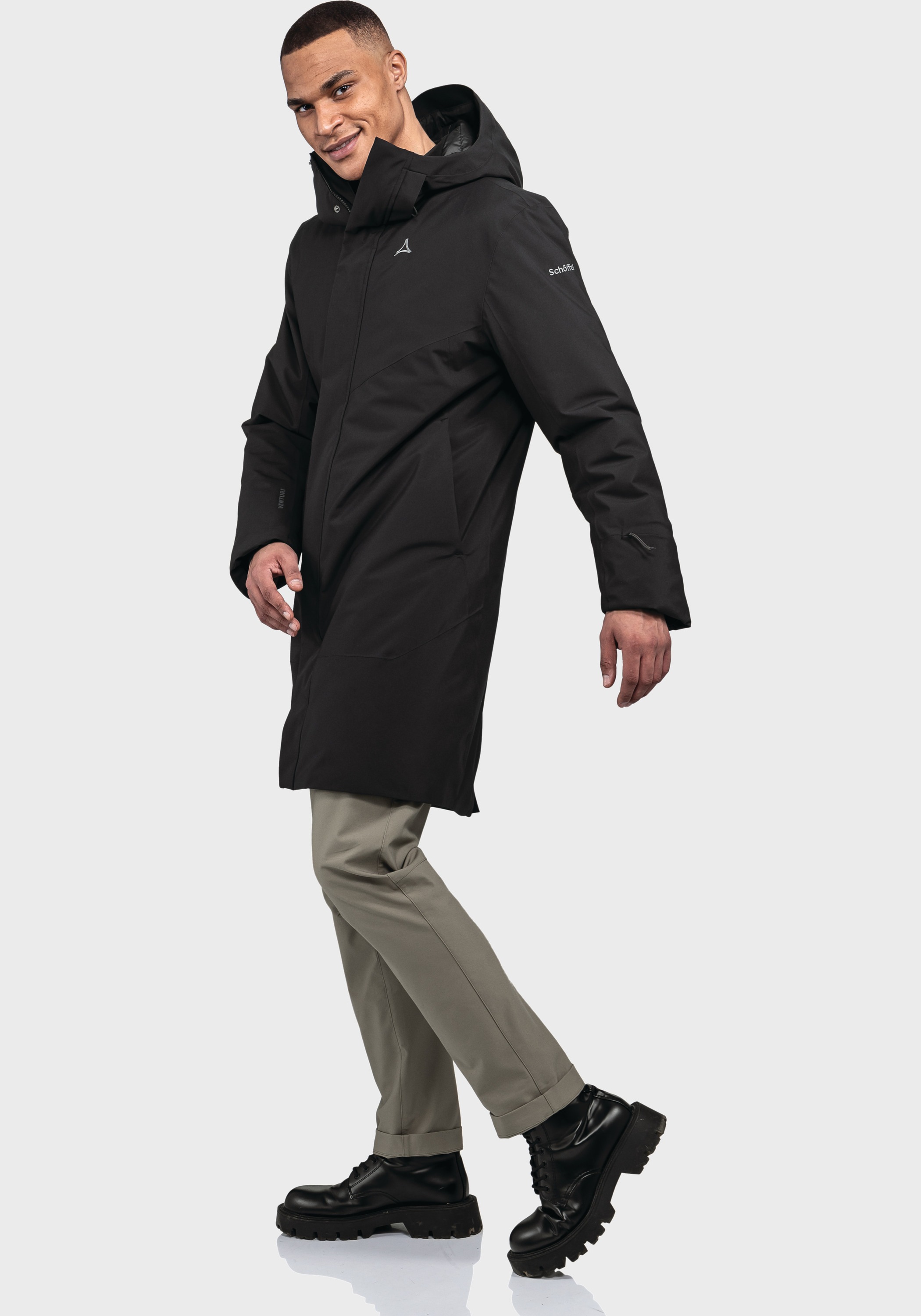 Schöffel Parka »Urban Ins Coat Style Gregale MNS« mit Kapuze