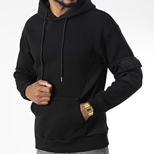 Sweat Capuche OTS 13 Noir