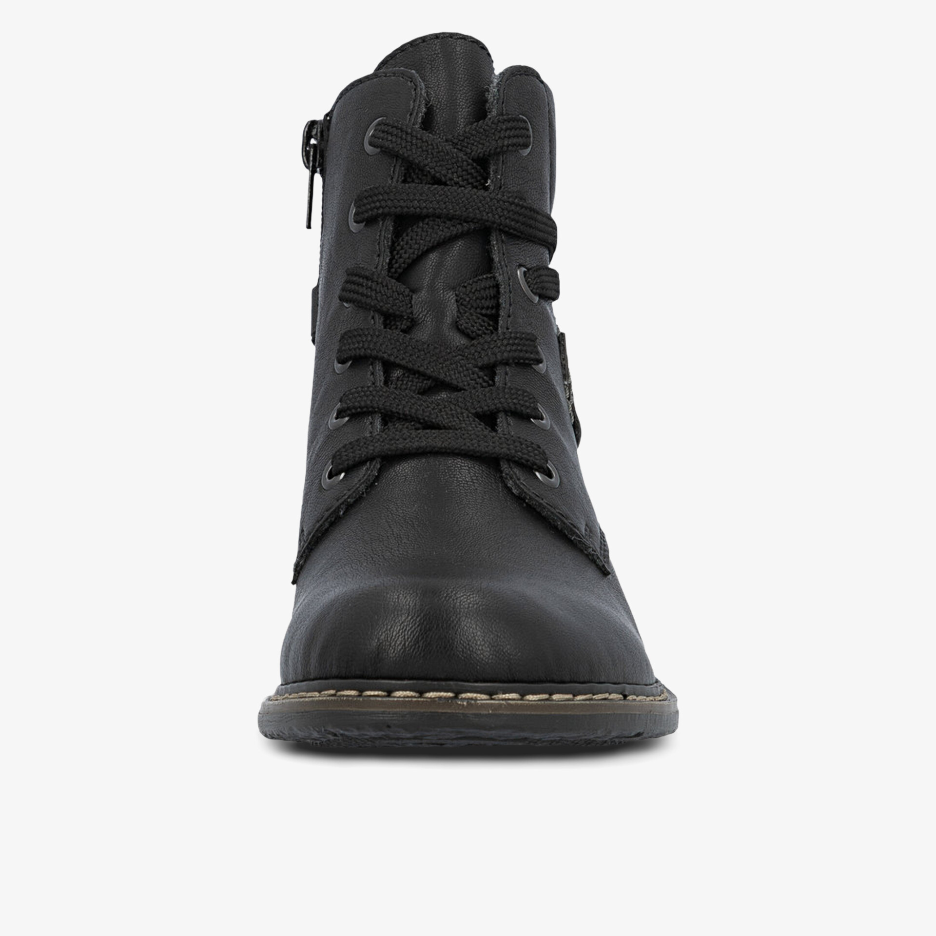 rieker Damen Schnürstiefeletten schwarz