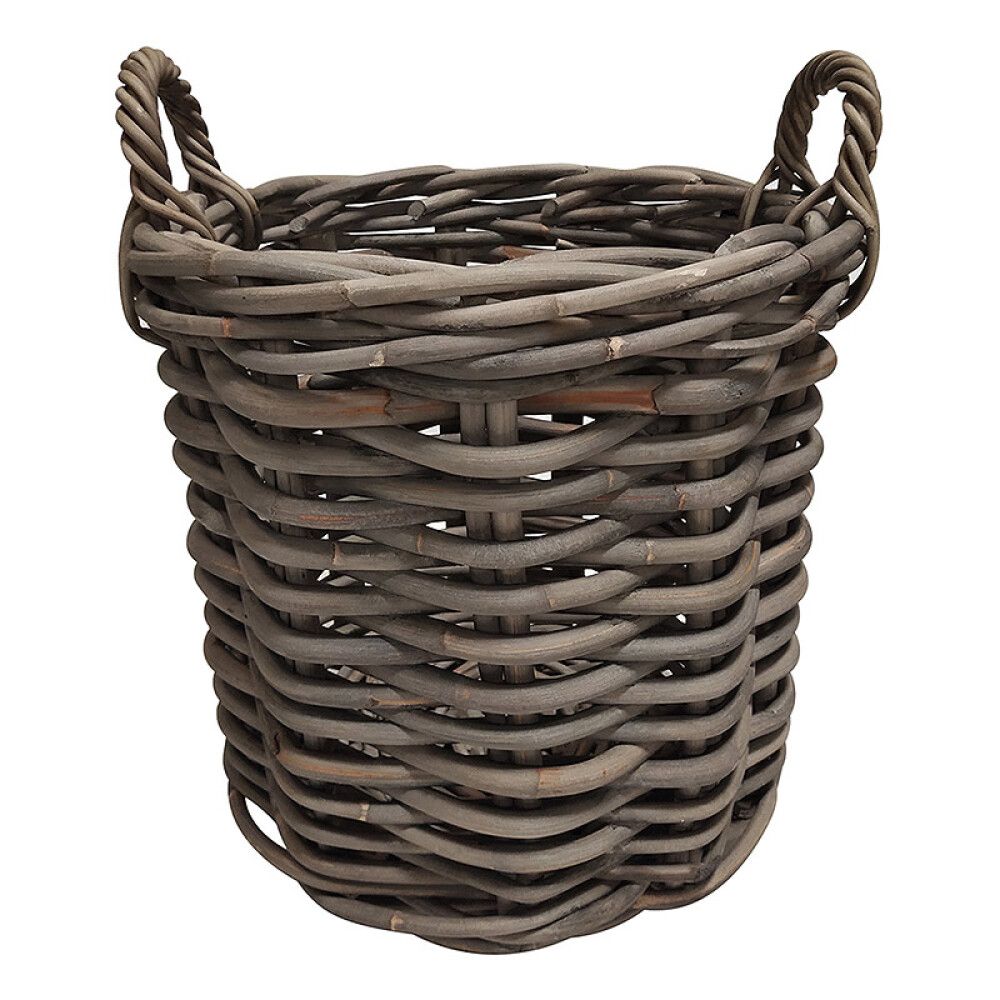 UTEPOTTE PIARDINO KURV KUNSTROTTING 46CM GRÅ