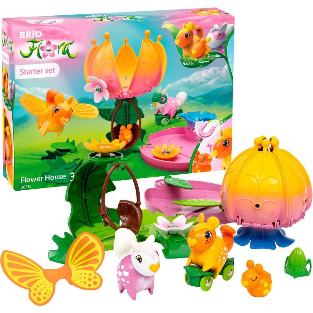 Køb BRIO® Flora 36236 Blomsterhus Starter Sæt