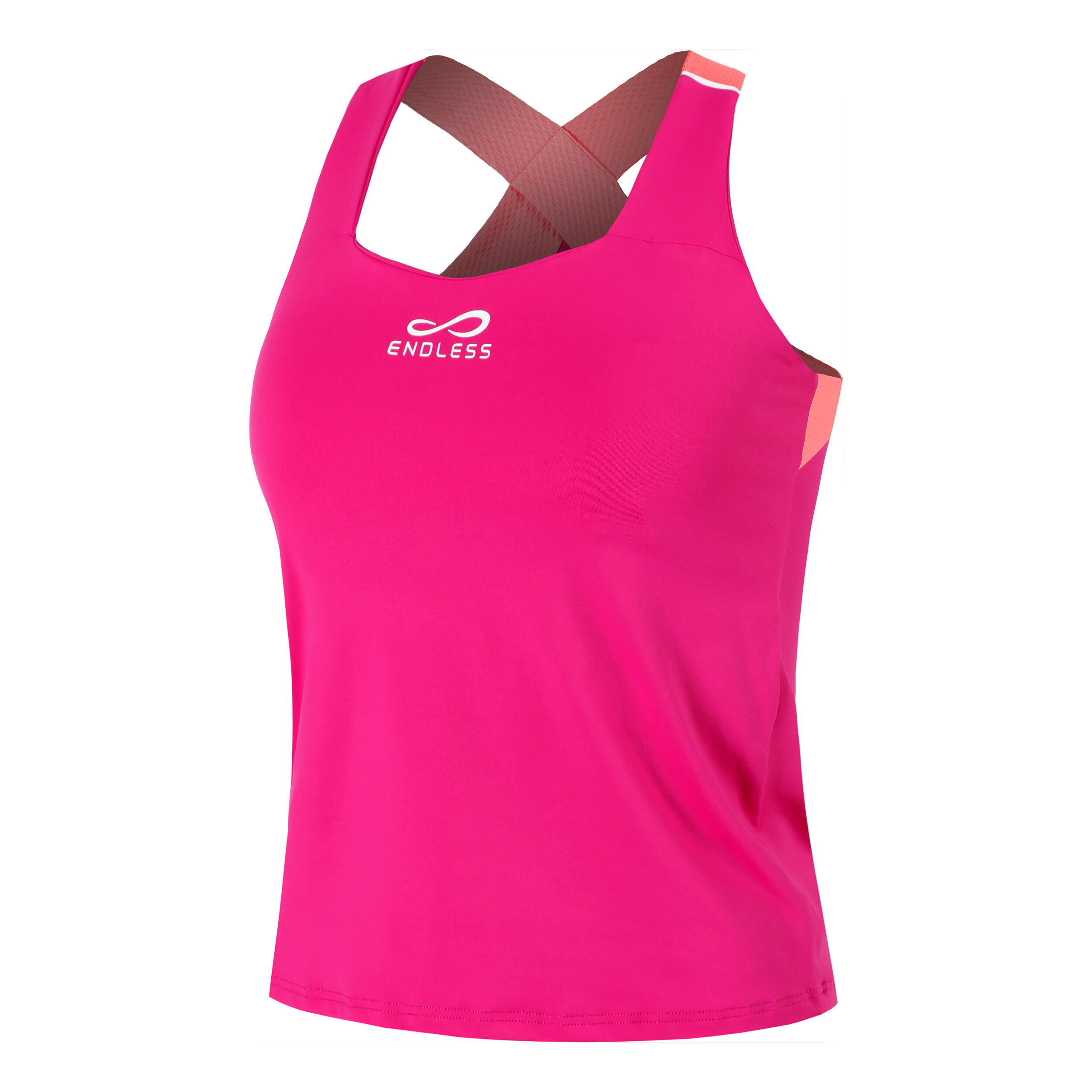 Endless Cross Débardeur Tank Top Femmes - Pink