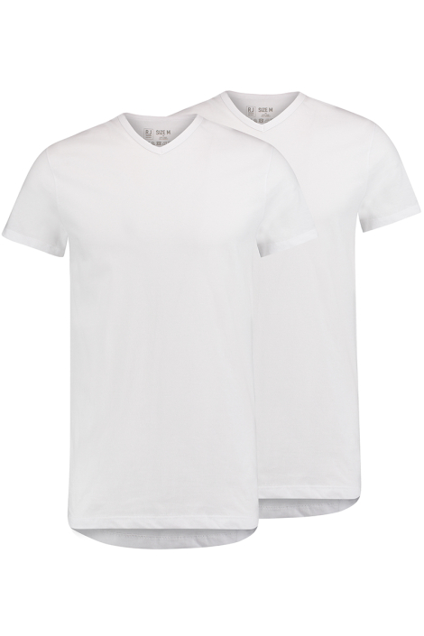 RJ Bodywear witte heren t-shirt