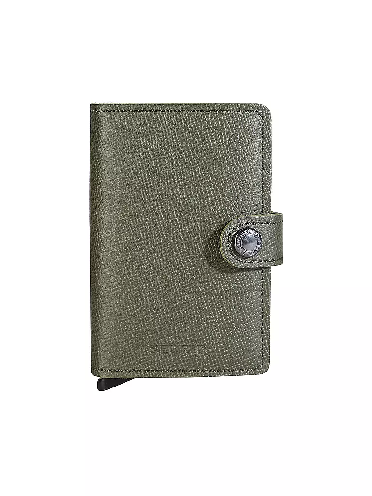 SECRID Geldbörse - Miniwallet Crisple Mini kelp olive
