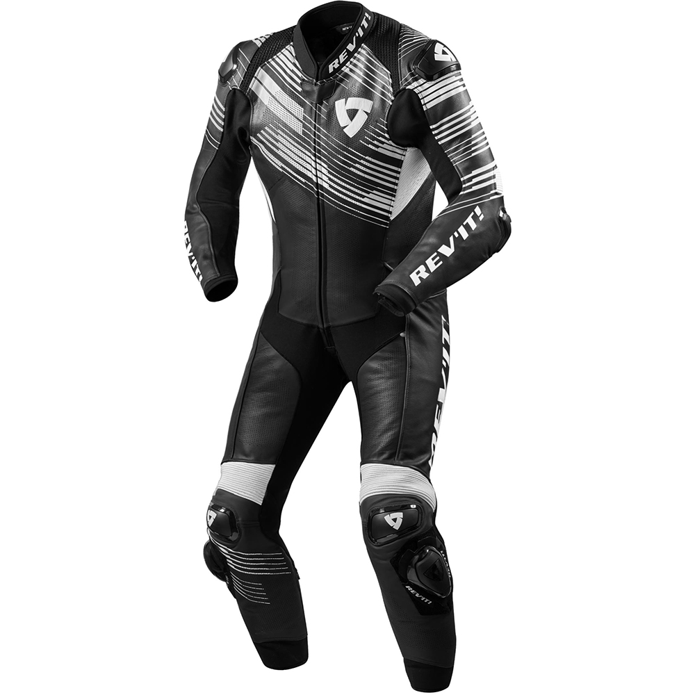 Rev'it - Combinaison Apex - 1 pièce Noir / Blanc